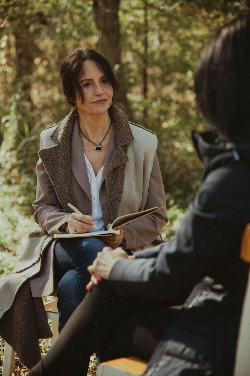 Beratungsgespräch in geschütztem Raum